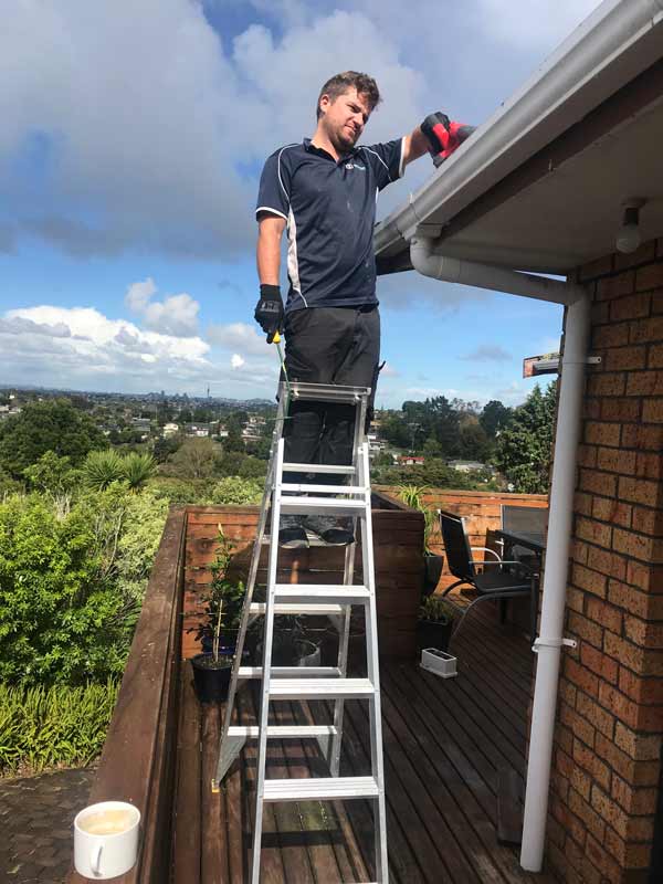 Gutter cleaning, good house maintenance in Auckland