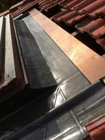 Copper roofing and flashing